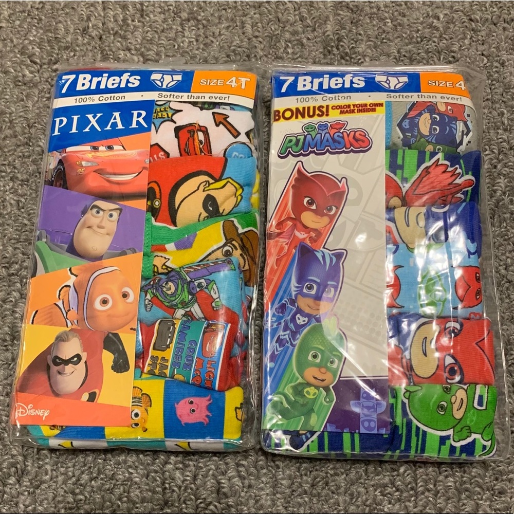 Boys underwear briefs brand new size 4t